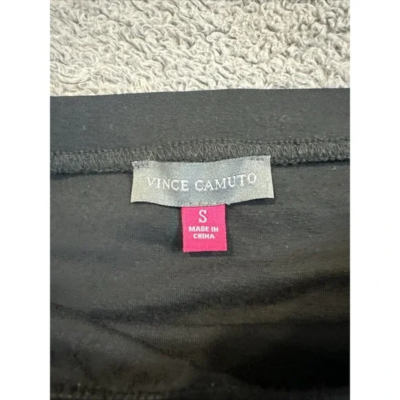 Vince Camuto Women Black Form Fitting Scrunch Formal Skirt Size Small - Picture 2 of 7